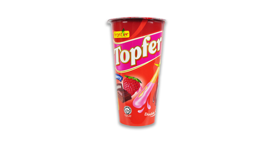 TOPFER CRUNCHY STICKS STRAWBERRY 33GM