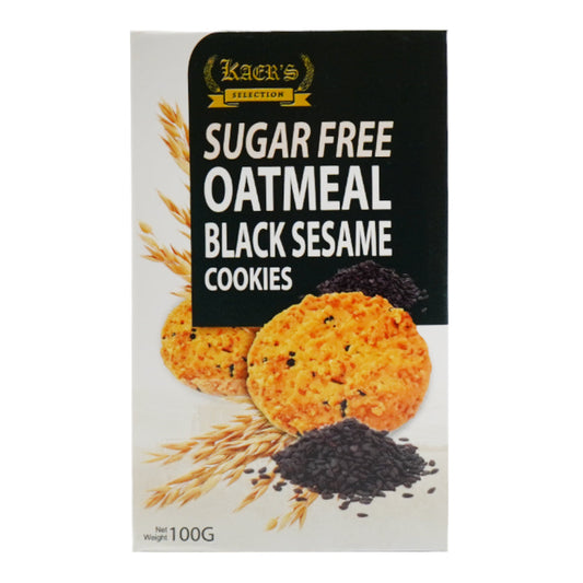 KAERS SELECTION COOKIES OATMEAL BLACK SESAME 100 GM