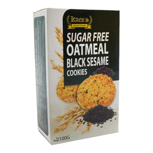 KAERS SELECTION COOKIES OATMEAL BLACK SESAME 100 GM