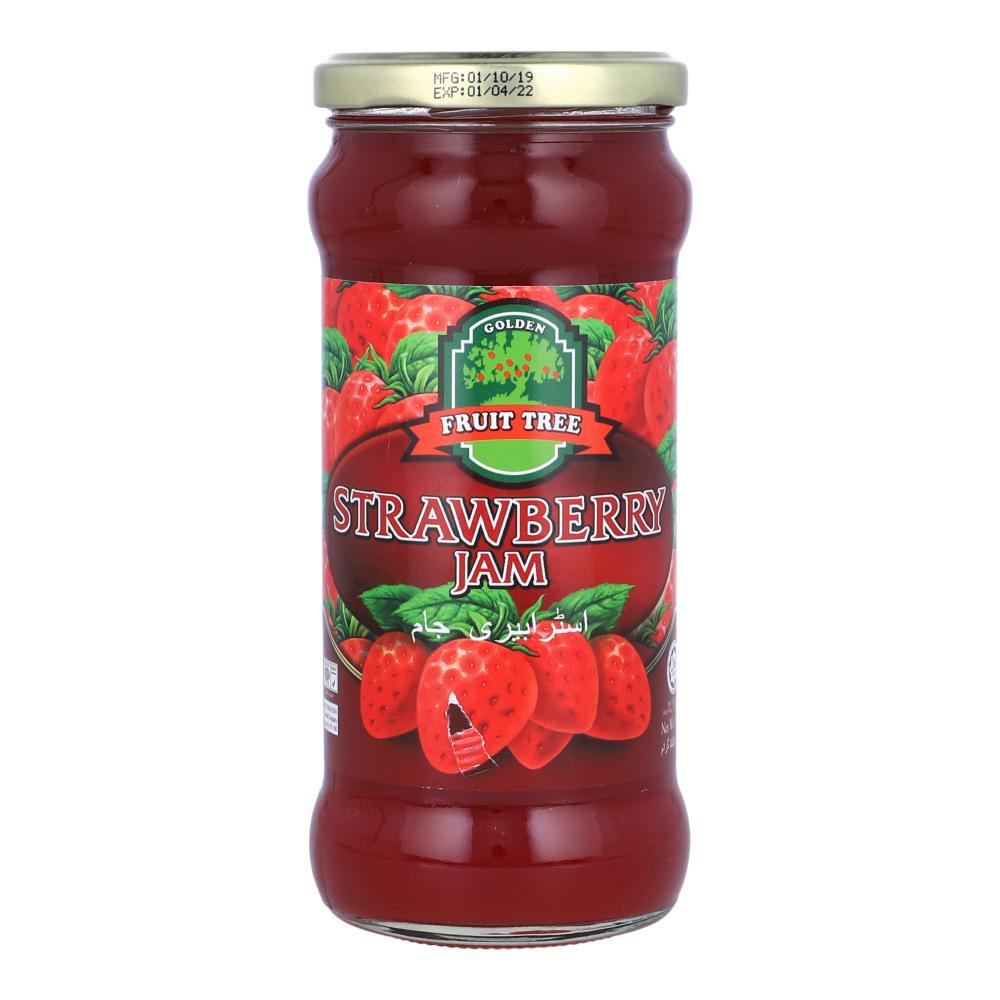 FRUIT TREE JAM STRAWBERRY 440 GM