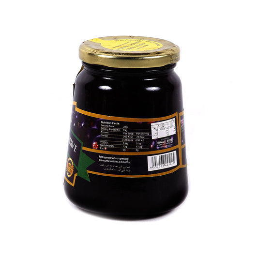 FRUIT TREE JAM BLACKCURRANT CONSERVE 450 GM