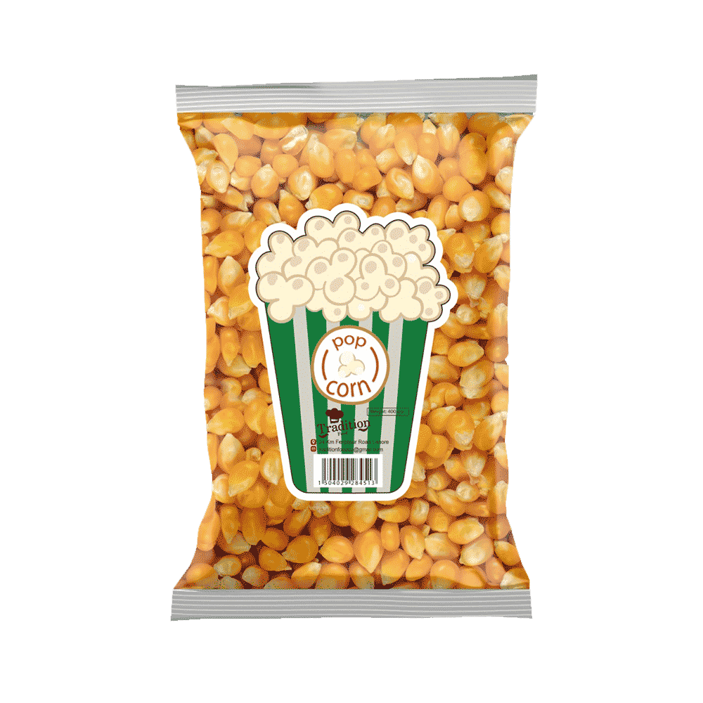 POP CORN POUCH 400 GM