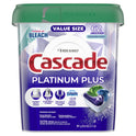 Cascade Platinum Plus Dishwasher Detergent Pacs, Mountain Scent, 62 Count