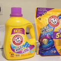 ARM & HAMMER Plus OxiClean with Odor Blasters 5-in-1 Fresh Burst Laundry Detergent Power Paks, 42 Count Bag