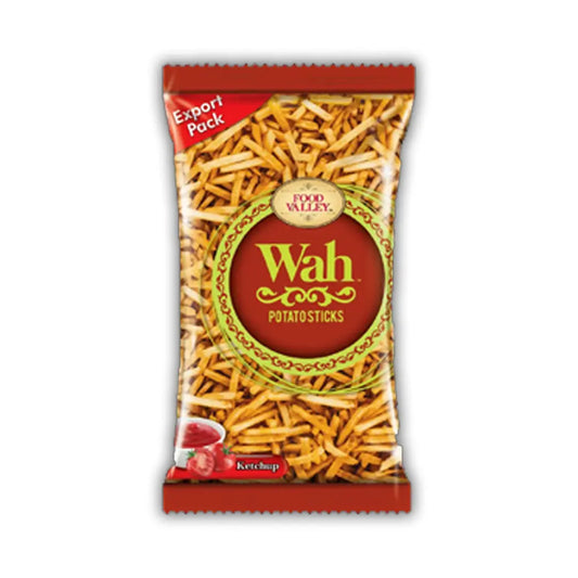 FOOD VALLEY WAH POTOTO STICKS KETCHUP 150GM