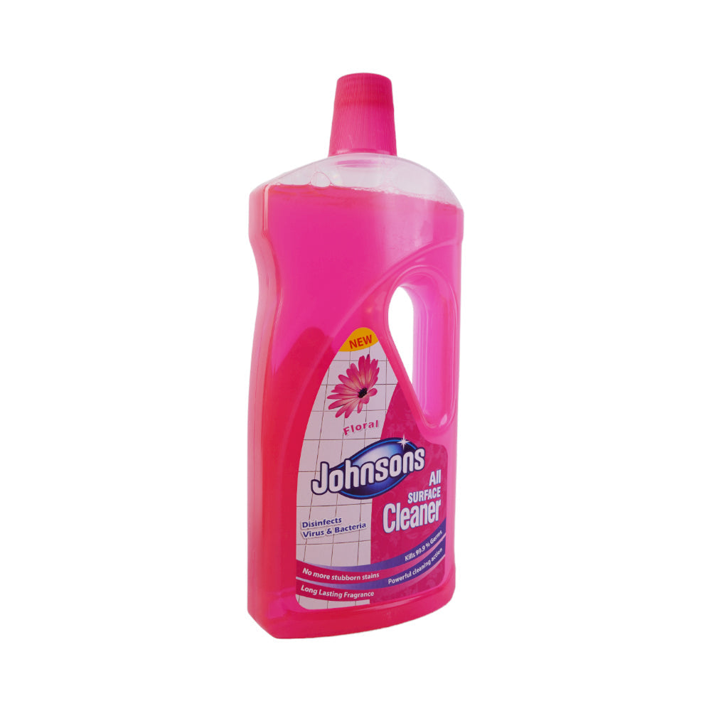 JOHNSONS ALL SURFACE CLEANER DISINFECTANT FLORAL 1 LTR