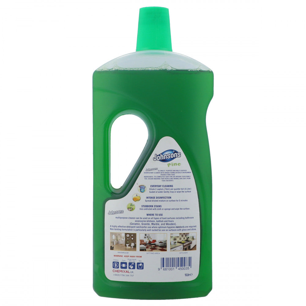 JOHNSONS ALL SURFACE CLEANER DISINFECTANT PINE 1 LTR