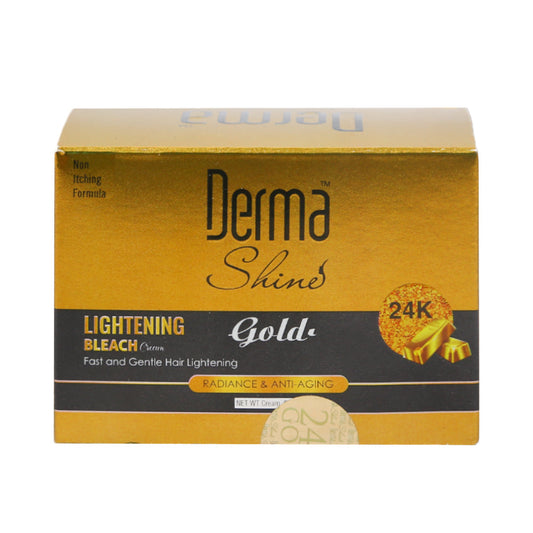 DERMA SHINE 24K GOLD LIGHTENING BLEACH CREAM 90 GM