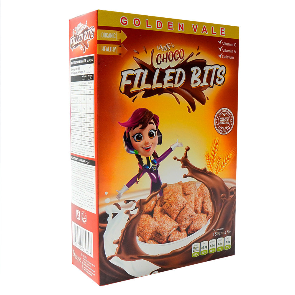 DAFFYS FILLED BITS CEREAL 150GM