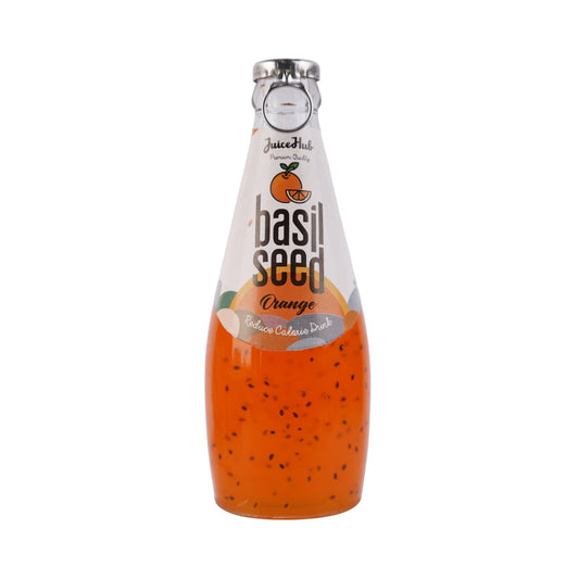 JUICEHUB BASIL SEED DRINK ORANGE 290ML