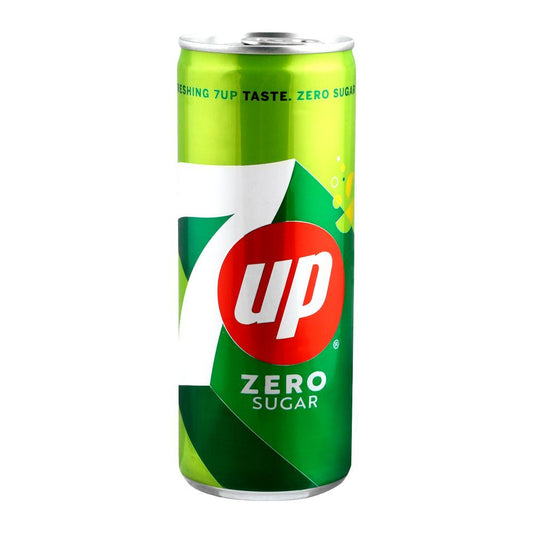 7 UP FREE LOCAL TIN 250 ML