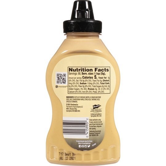 French's Dijon Mustard, 12 oz Mustards