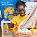 Arm & Hammer Plus OxiClean 5-in-1 Laundry Detergent Power Paks, 92 Count