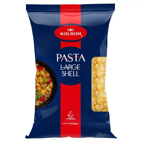 KOLSON MACARONI LARGE SHELL 400 GM