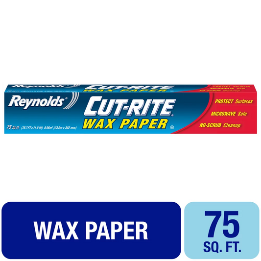 REYNOLDS WAX PAPER CUT RITE 75 SQFT