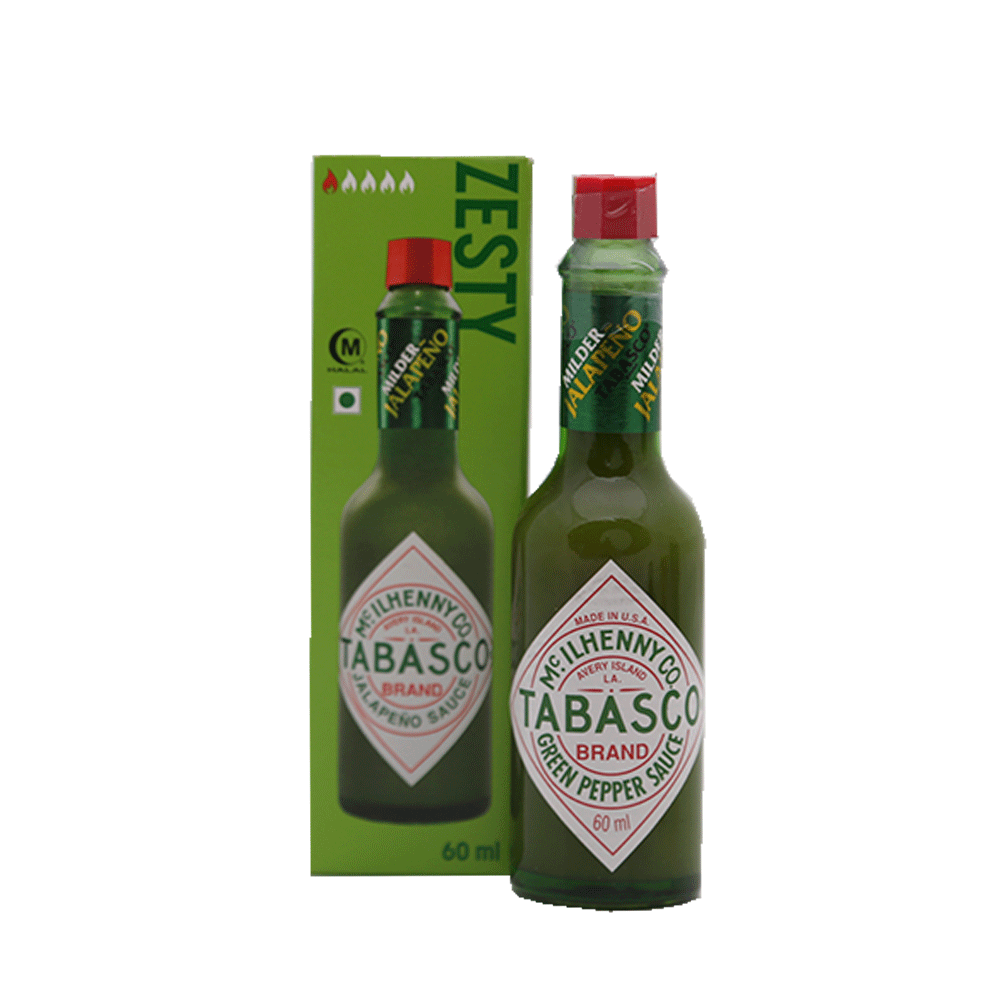 TABASCO JALAPENO SAUCE MILD GREEN PEPPER 60 ML