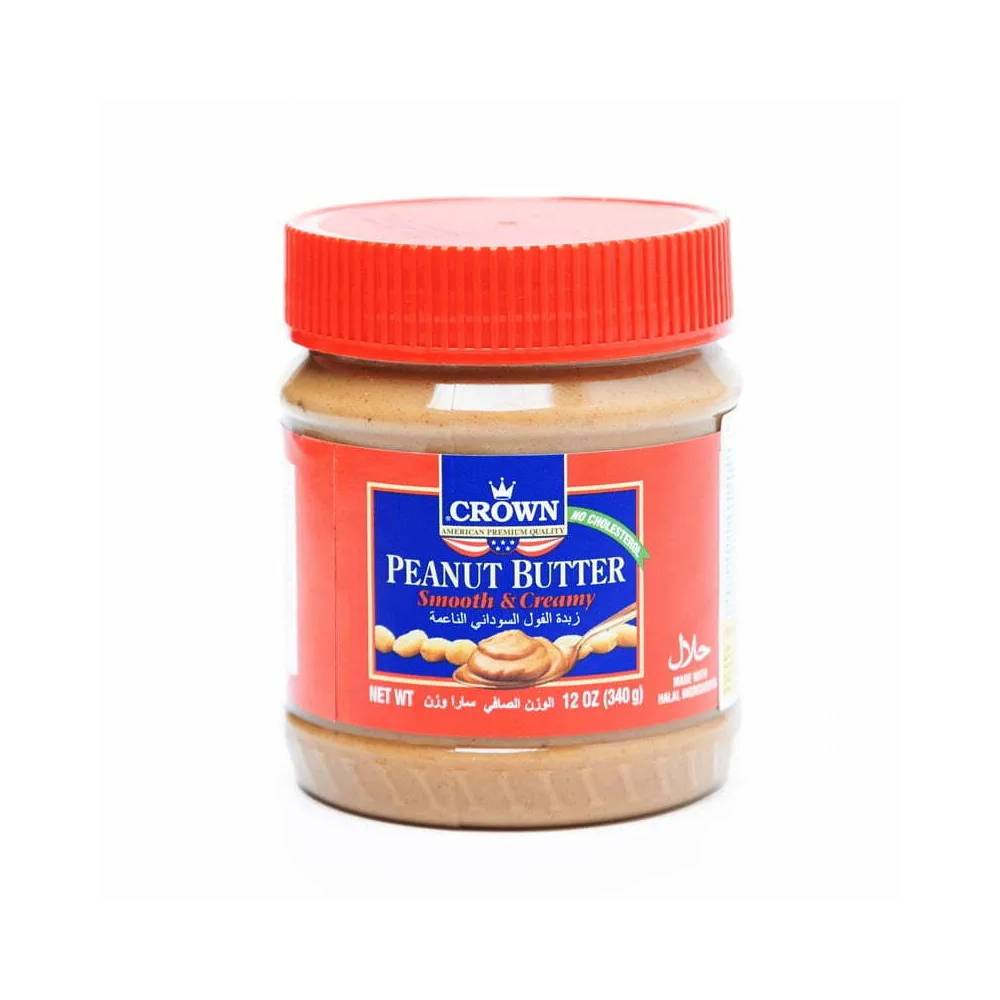 CROWN PEANUT BUTTER CHUNKY 340 GM