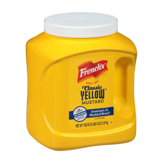 FRENCHS CLASSIC YELLOW MUSTARD NATURAL 2.97 KG