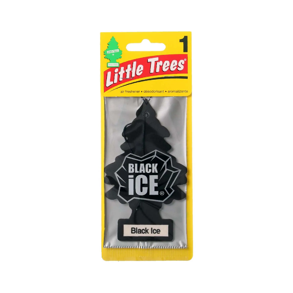 LITTLE TREES CAR FRESHNER BLACK ICE PC