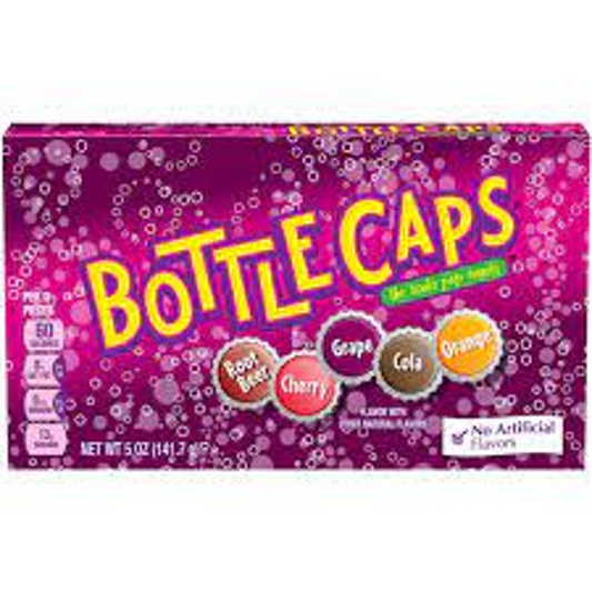 WONKA CANDY BOTTLE CAPS THEATER BOX 141.7 GM