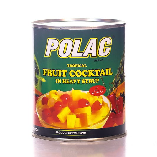 POLAC FRUIT COCKTAIL IN HEAVY SYRUP 836 GM