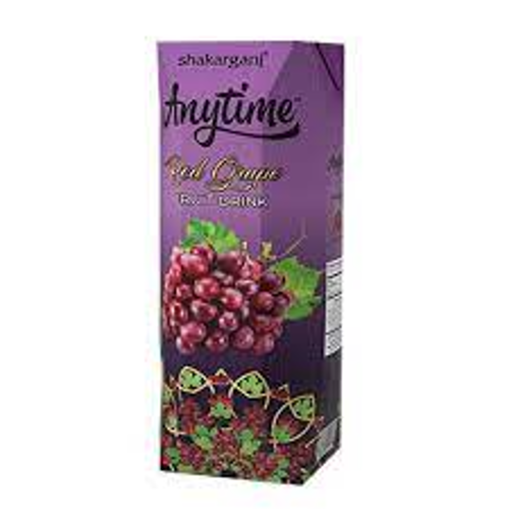 SHAKARGANJ ANYTIME RED GRAPE JUICE 200 ML