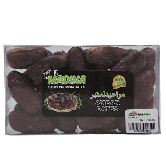 MADINA AMBER DATES 500 GM PACK