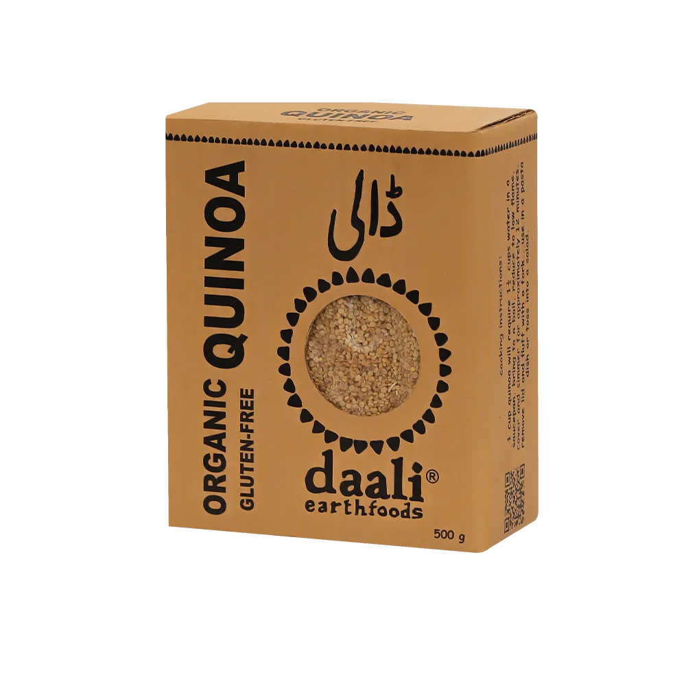 DAALI ORGANIC QUINOA SEEDS GLUTEN FREE 500 GM