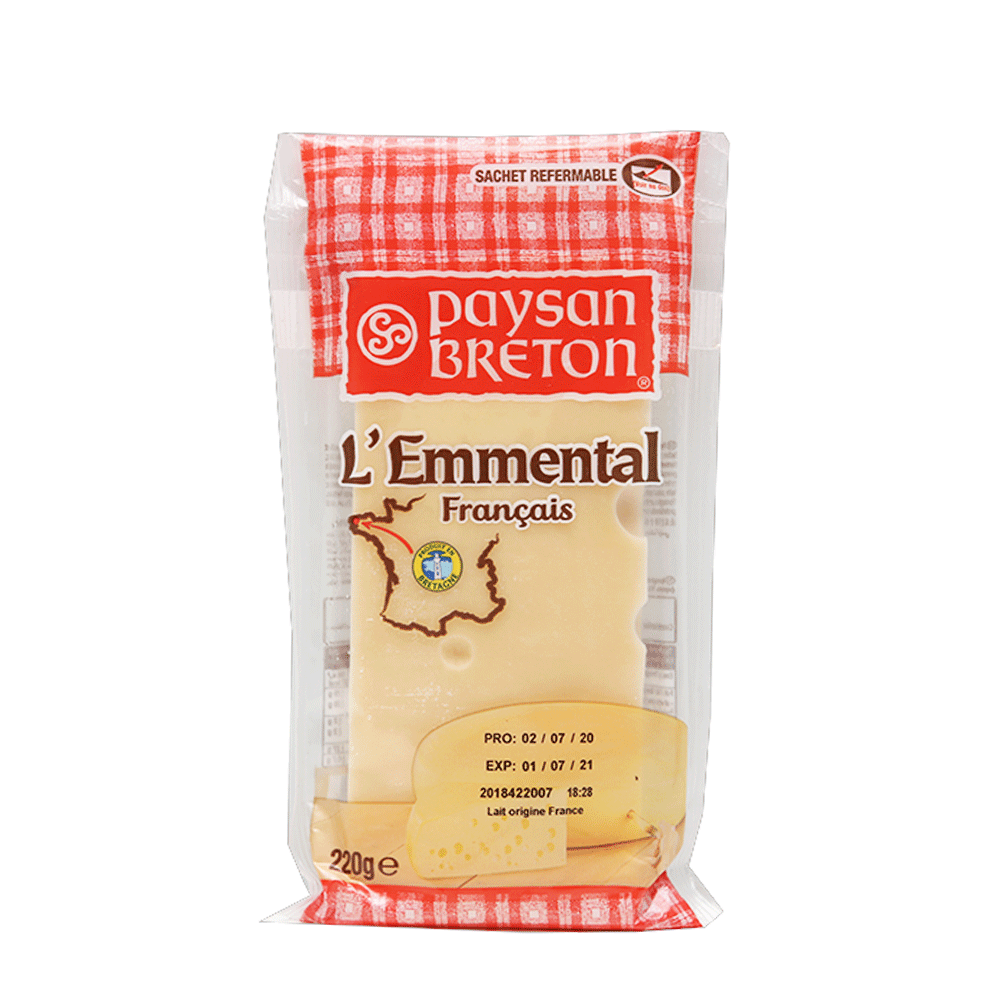 PAYSAN BRETON EMMENTAL 220 GM