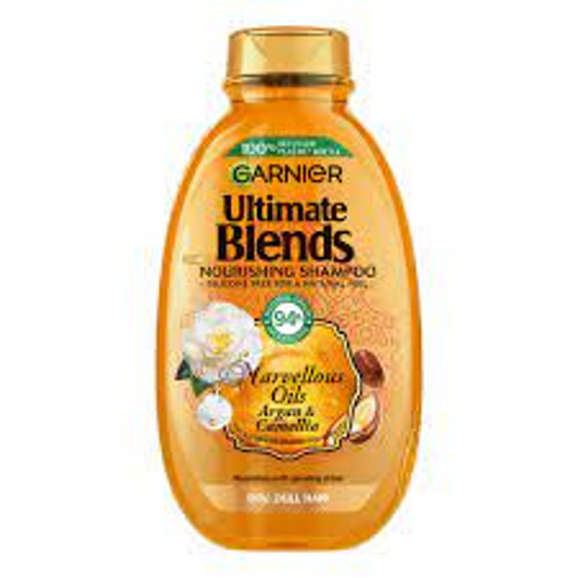 GARNIER ULTIMATE BLENDS SHAMPOO ARGAN CAMELLIA OILS 400 ML