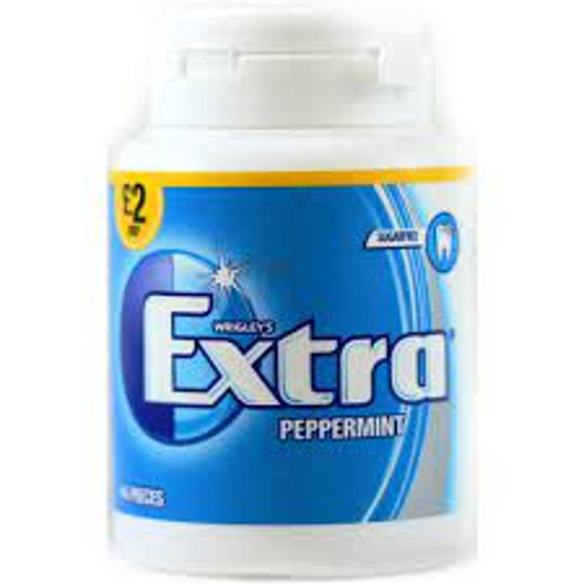 WRIGLEYS GUM EXTRA PEPPERMINT 64 GM BASIC