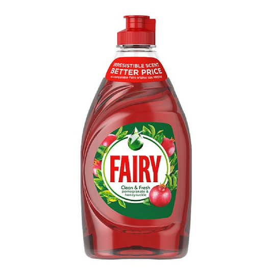 FAIRY DISHWASHER LIQUID POMEGRANATE & HUNEYSUCKLE 433 ML