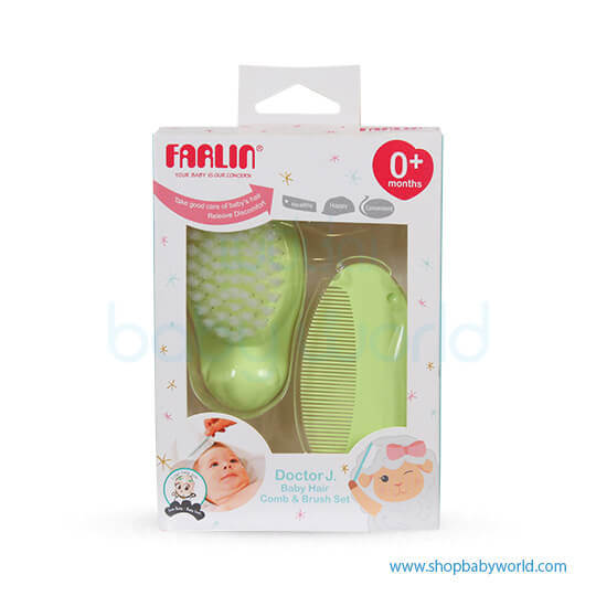 FARLIN BABY COMB BRUSH SET BF-150A