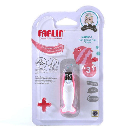 FARLIN NAIL CLIPPER FISH SHAPE 3M+ BF-160D