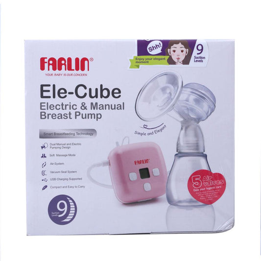 FARLIN ELECTRIC N MANUAL BREAST PUMP AA-12002