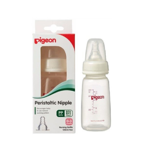 PIGEON BABY FEEDING BOTTLE 120 ML 0+ A483