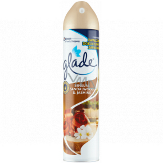 GLADE AIR FRESHNER BALI SANDALWOOD & JASMINE 300 ML