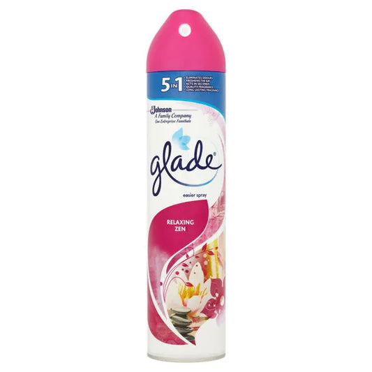 GLADE AIR FRESHNER RELAXING ZEN 300ML BASIC