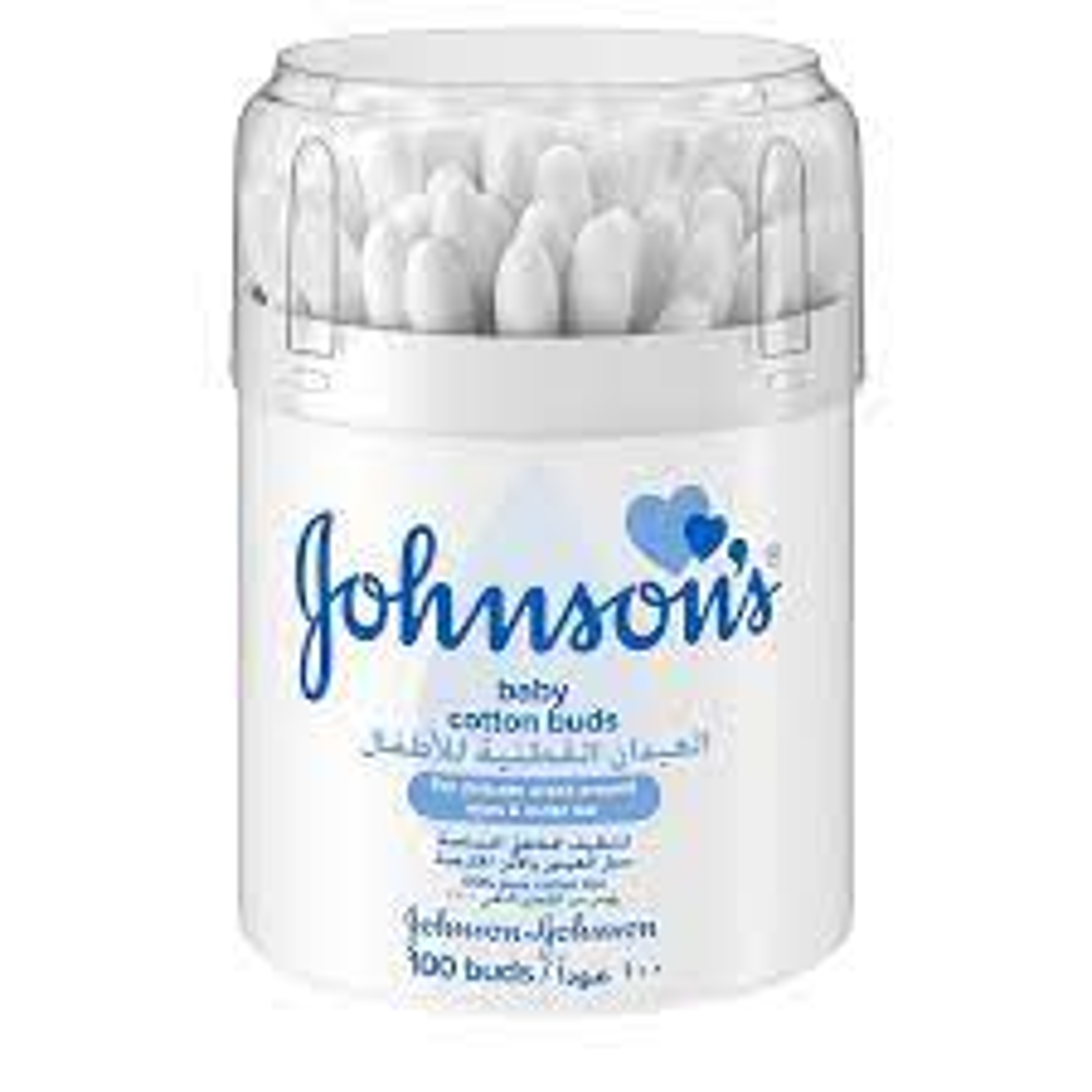 JOHNSONS COTTON BUDS 100PC