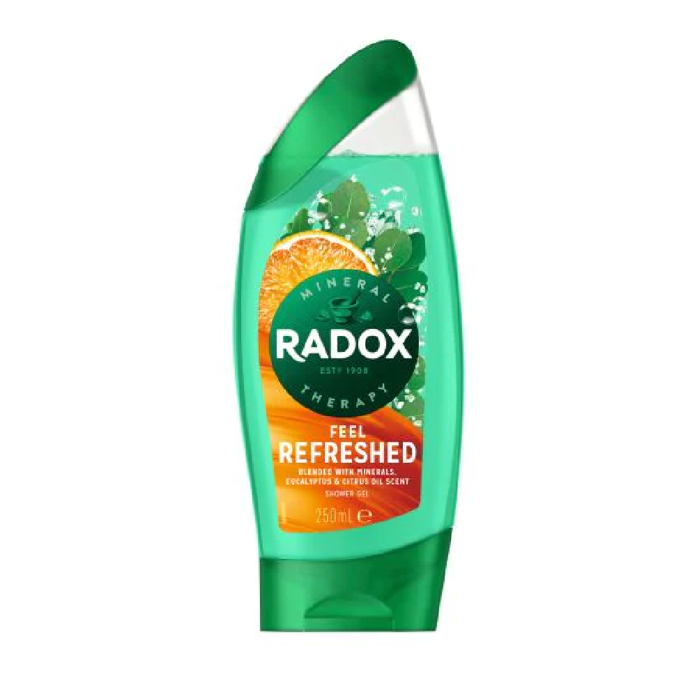 RADOX SHOWER GEL 2IN1 REFRESHED CITRUS OIL 250 ML