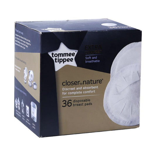 TOMMEE TIPPEE 36 DISPOSABLE BREAST PADS 431212/38