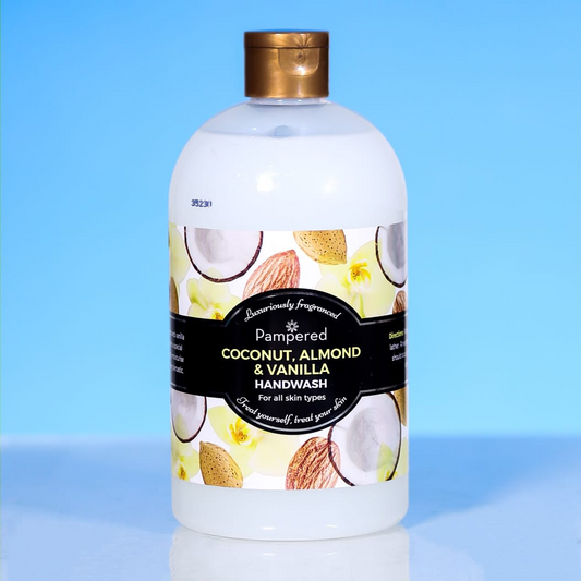 PAMPERED HANDWASH COCONUT ALMON & VANILLA 500 ML