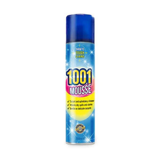 1001 MOUSSE CLEANER FRESHER SCENT FOR CARPET 350 ML