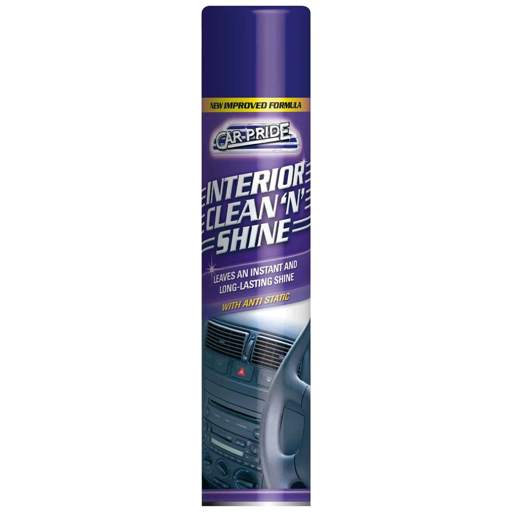 CAR PRIDE INTERIOR CLEAN N SHINE SPRAY 300 ML