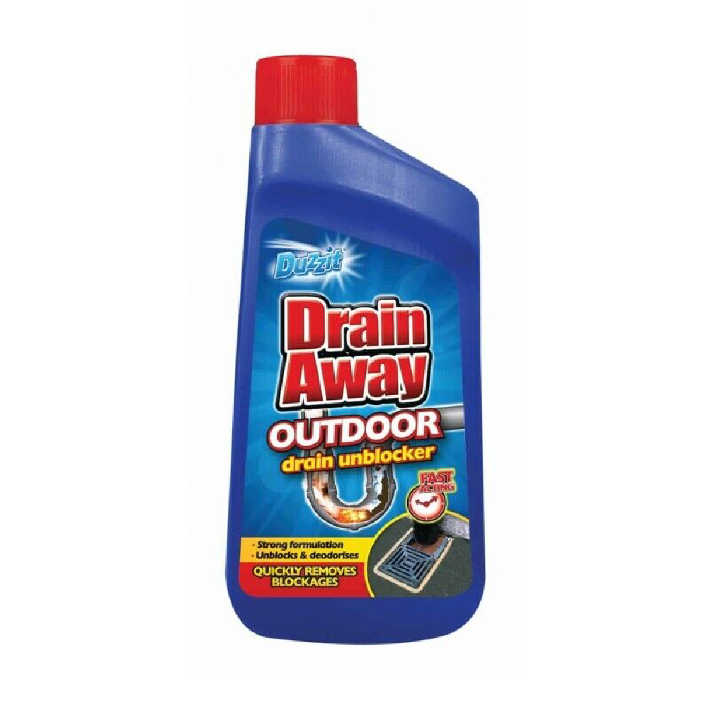 DUZZIT DRAIN AWAY OUTDOOR DRAIN UNBLOCKER 500 ML