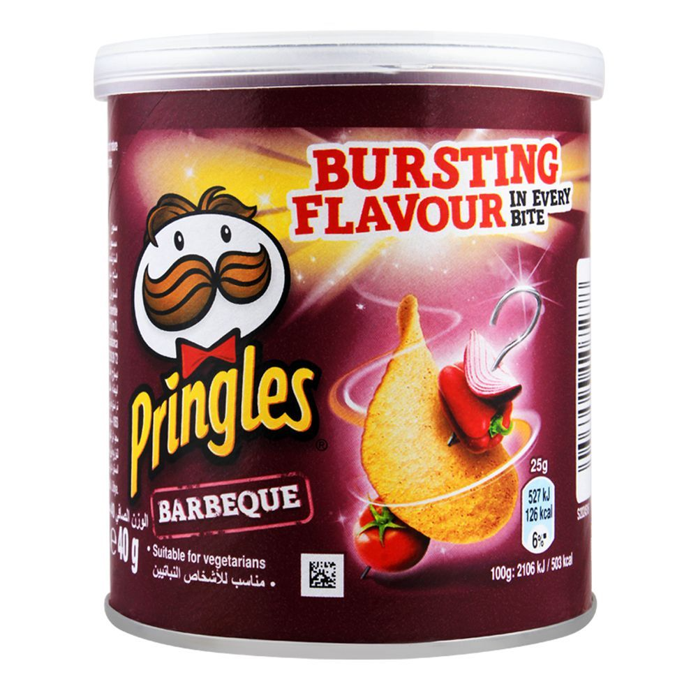 PRINGLES CHIPS BURSTING BARBEQUE 40 GM