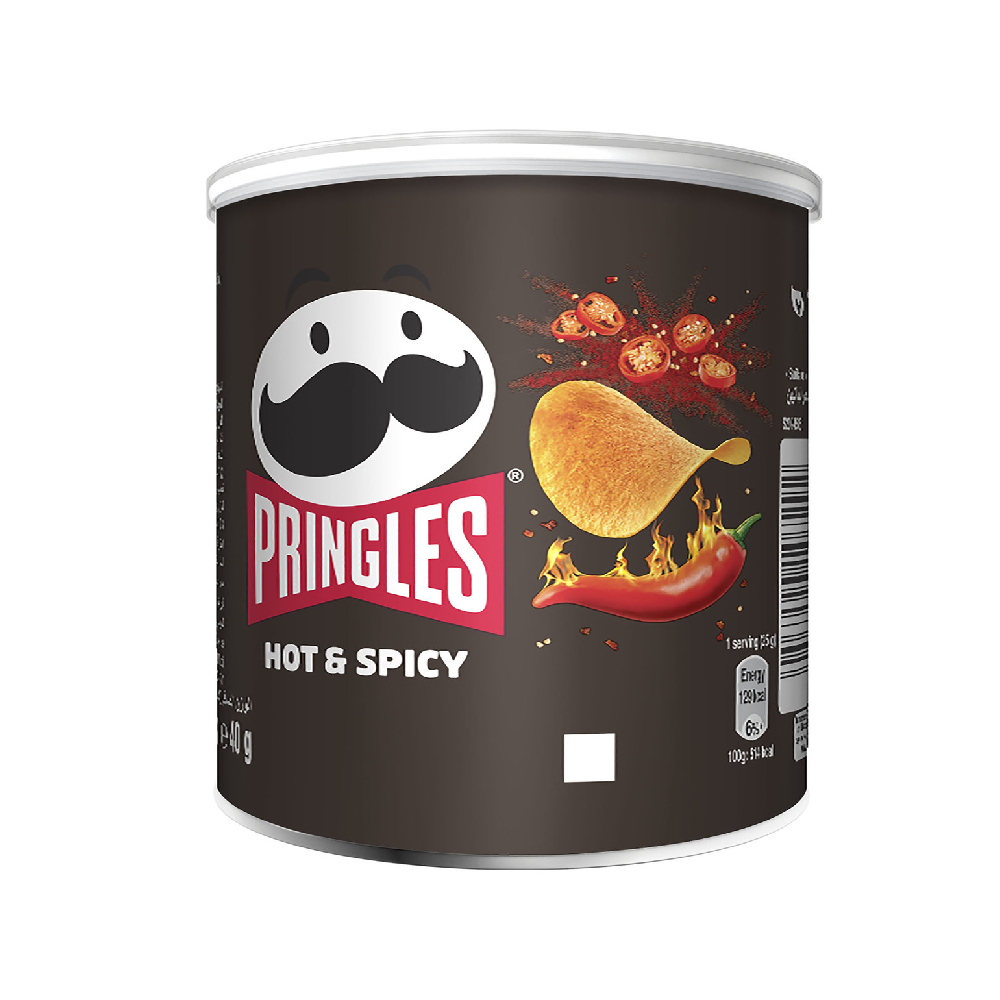 PRINGLE CHIPS HOT SPICY 40 GM