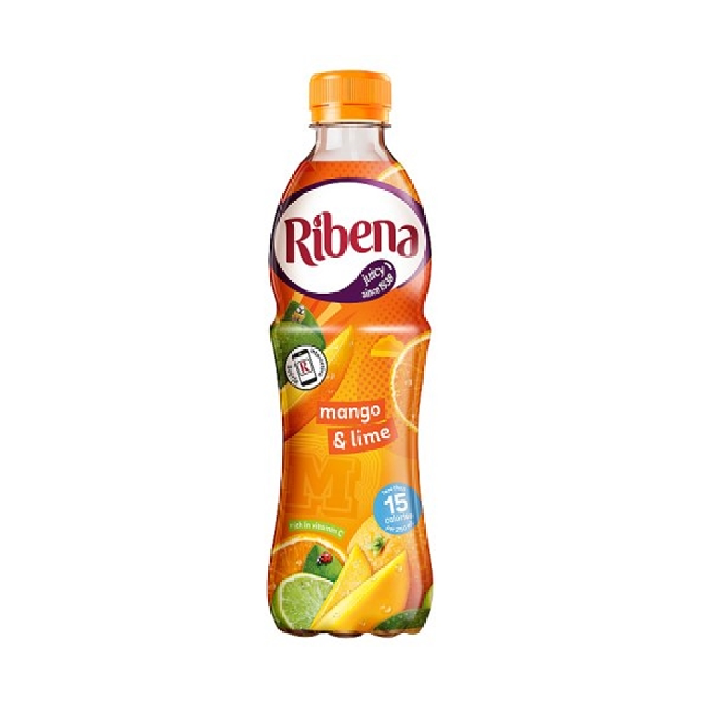 RIBENA ENERGY DRINK LIGHT MANGO & LIME 500 ML BASIC