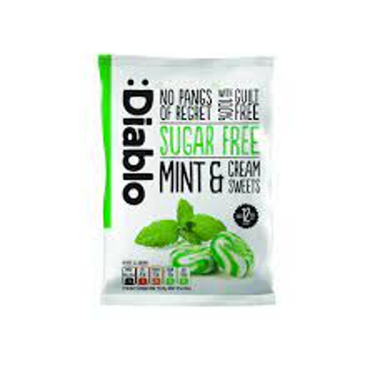 DIABLO CANDY MINT SUGAR FREE 75 GM