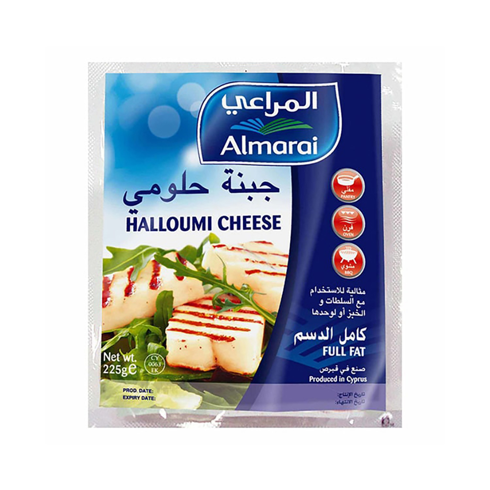 ALMARAI CHEESE PITTAS HALLOUMI 225 GM